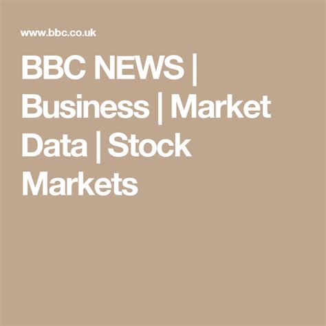 bbc news stock market today